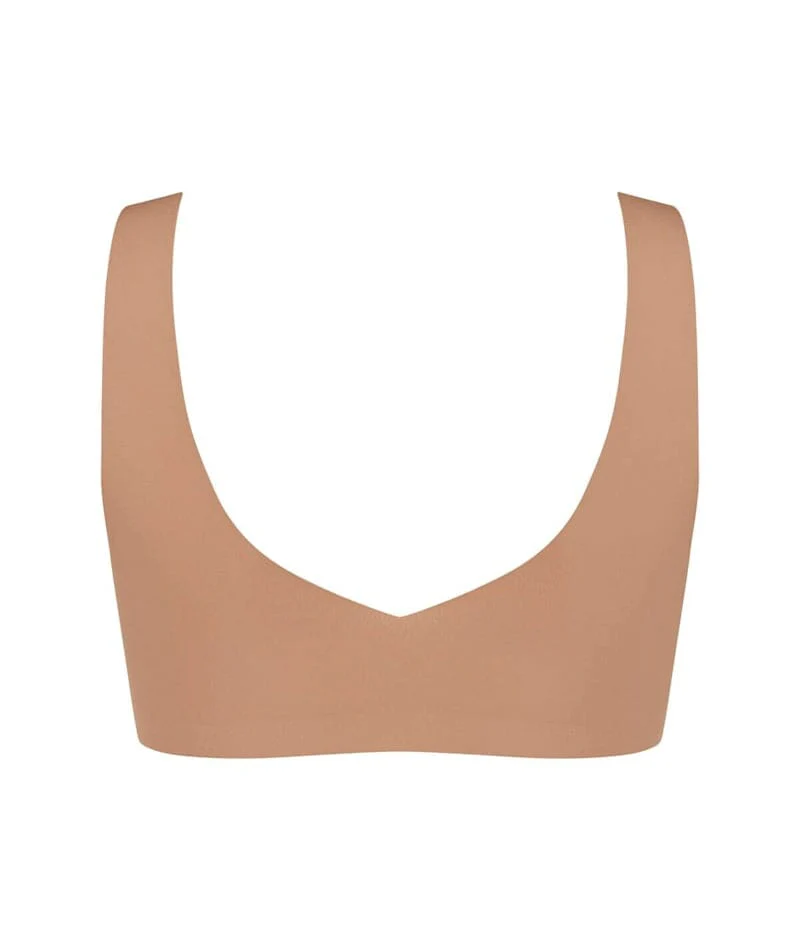 Sloggi ZERO Feel 2.0 Wire-free Bralette - Nostalgic Brown - Image 5