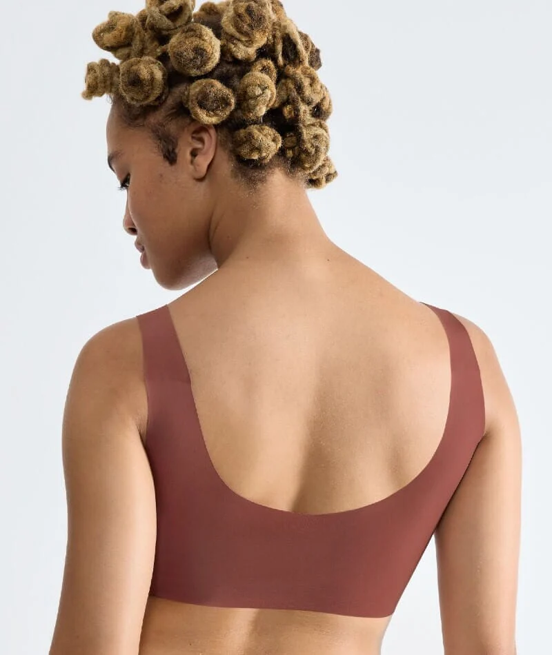 Sloggi ZERO Feel 2.0 Wire-free Top Bra - Burnt Henna - Image 2