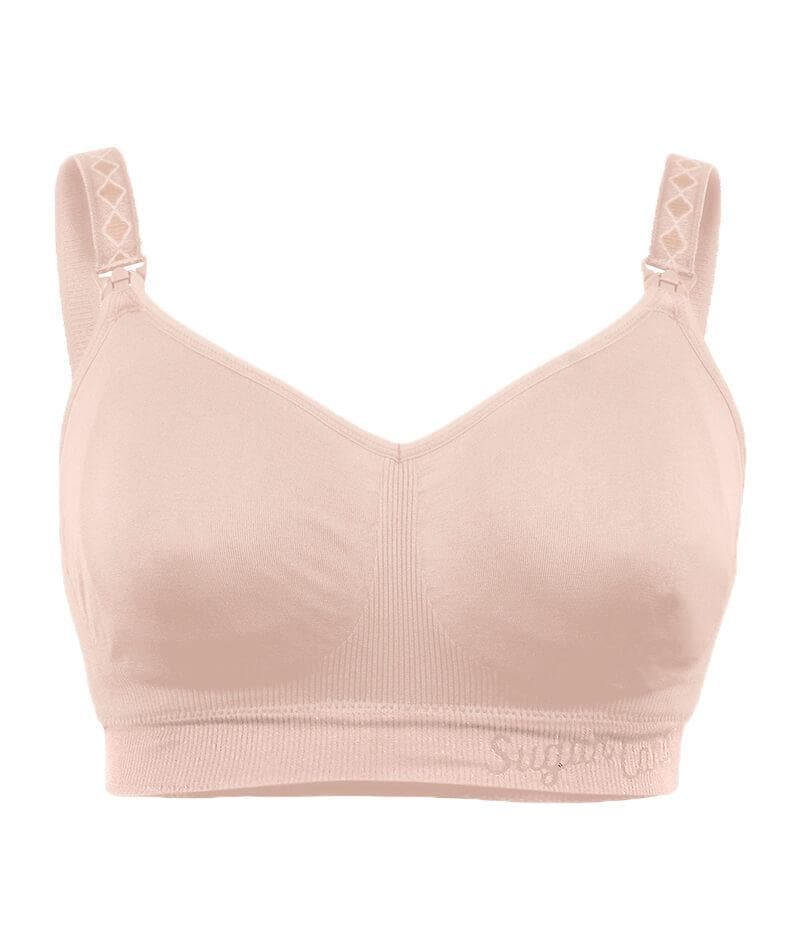 Cake Maternity Popping Candy Fuller Bust Seamless F-Hh Cup Wire-Free Nursing Bra - Nude - Image 6