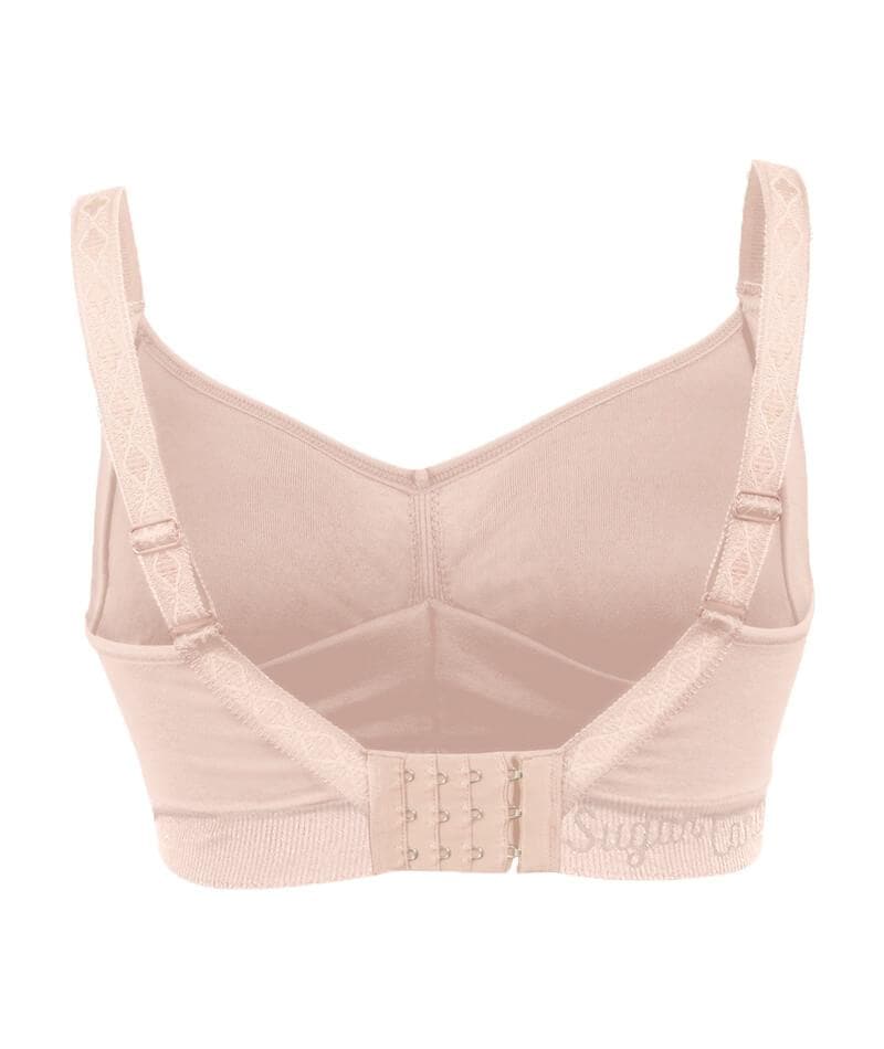 Cake Maternity Popping Candy Fuller Bust Seamless F-Hh Cup Wire-Free Nursing Bra - Nude - Image 7