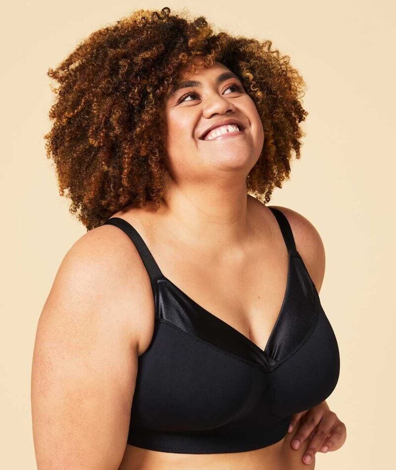 Sugar Candy Posh Wire-free Bralette - Black - Image 3
