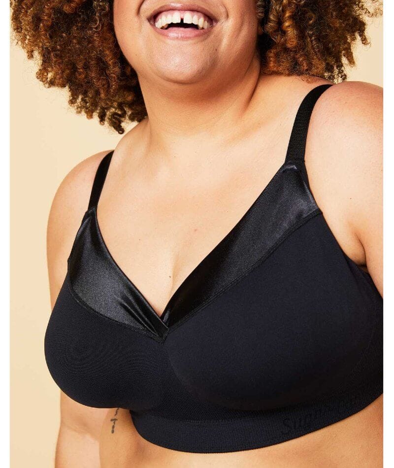 Sugar Candy Posh Wire-free Bralette - Black - Image 6