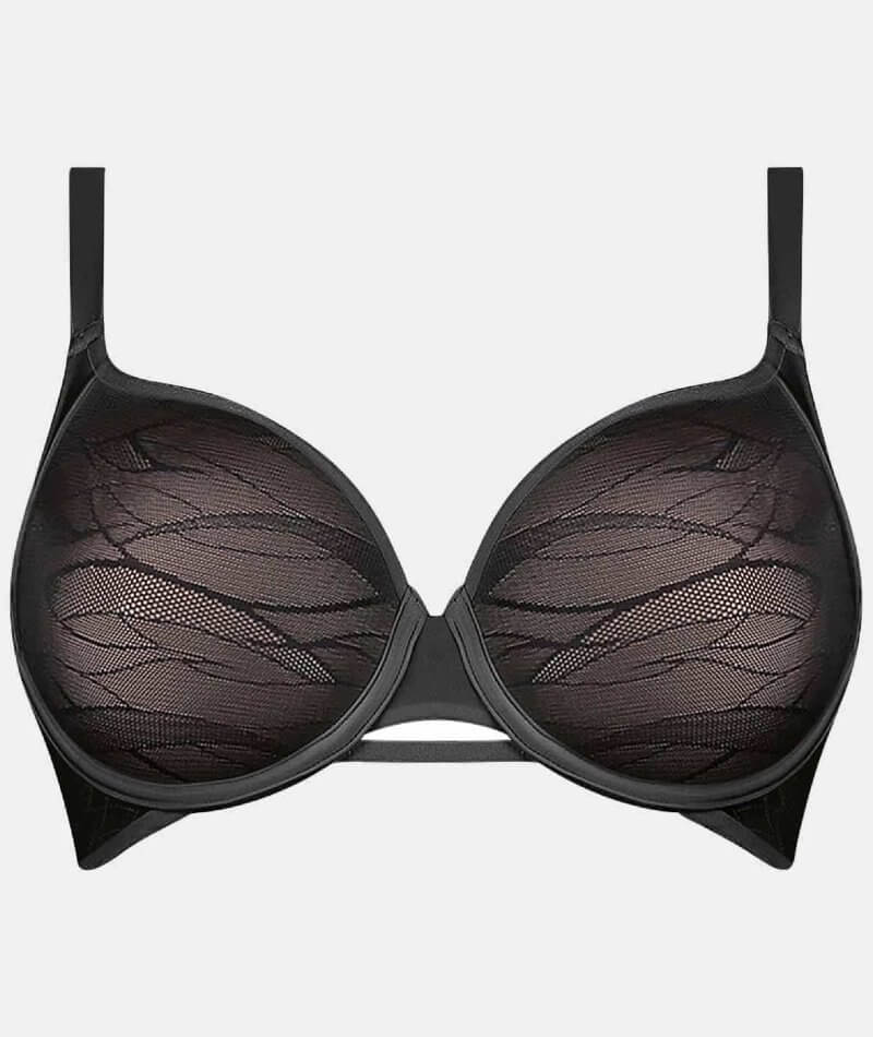 Triumph Airy Sensation Spacer T-Shirt Bra - Black - Image 5