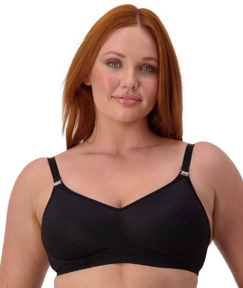 Triumph Amour Maternity Lace Padded Wire-free Bra  - Black - Image 4