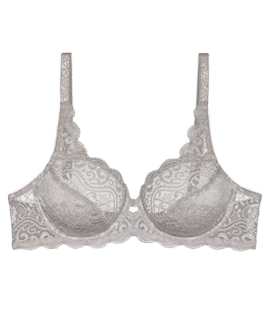 Triumph Amourette Balconette Underwire Non-Padded Bra - Silent Grey - Image 5