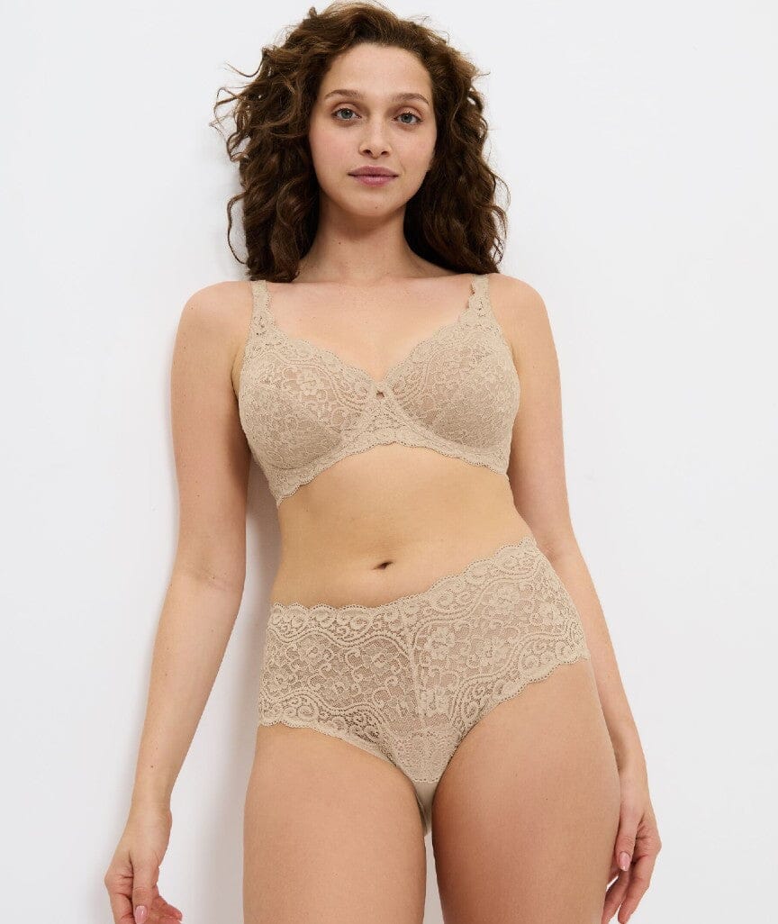 Triumph Amourette Balconette Underwire Non-Padded Bra - Skin - Image 3
