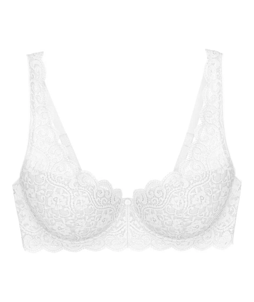Triumph Amourette Balconette Underwire Padded Bra - White - Image 6