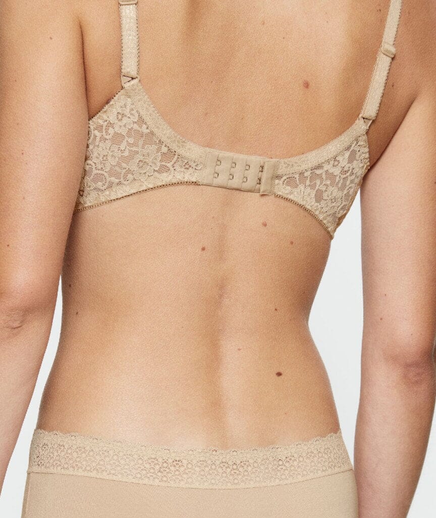 Triumph Amourette Lace Balconette Wire-Free Bra - Skin - Image 2