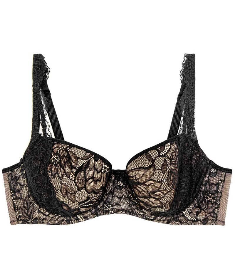 Triumph Amourette Charm Half-Cup Underwired Padded Bra - Black - Image 8