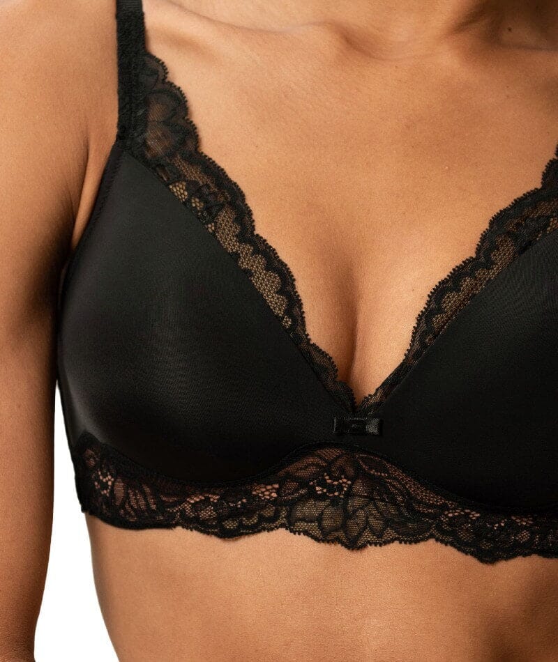 Triumph Amourette Charm Padded Wire-free Bra - Black - Image 3