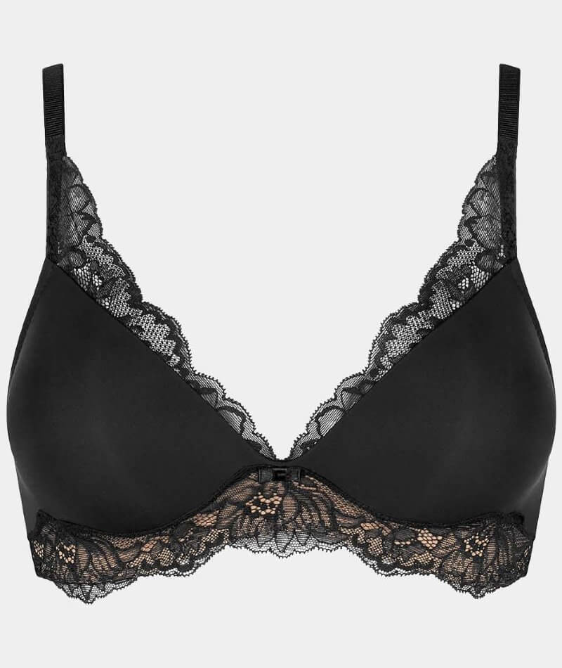 Triumph Amourette Charm Padded Wire-free Bra - Black - Image 4
