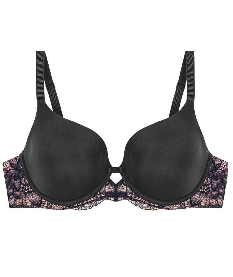 Triumph Amourette Charm Underwired Padded Bra - Black - Image 3
