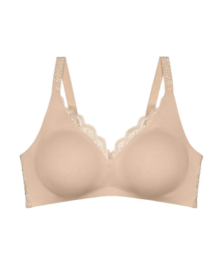 Triumph Amourette Wire-Free Minimizer Bra - Skin - Image 4