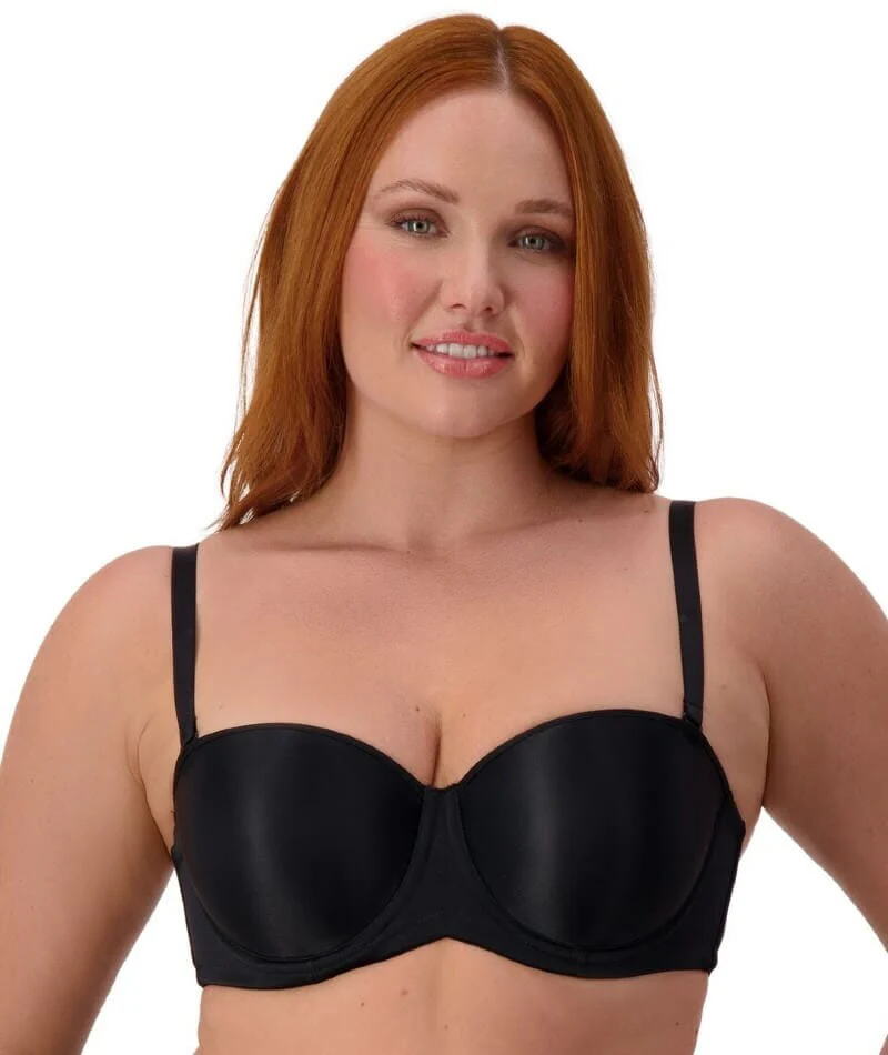 Triumph Beautiful Silhouette Strapless Convertible Bra - Black - Image 3