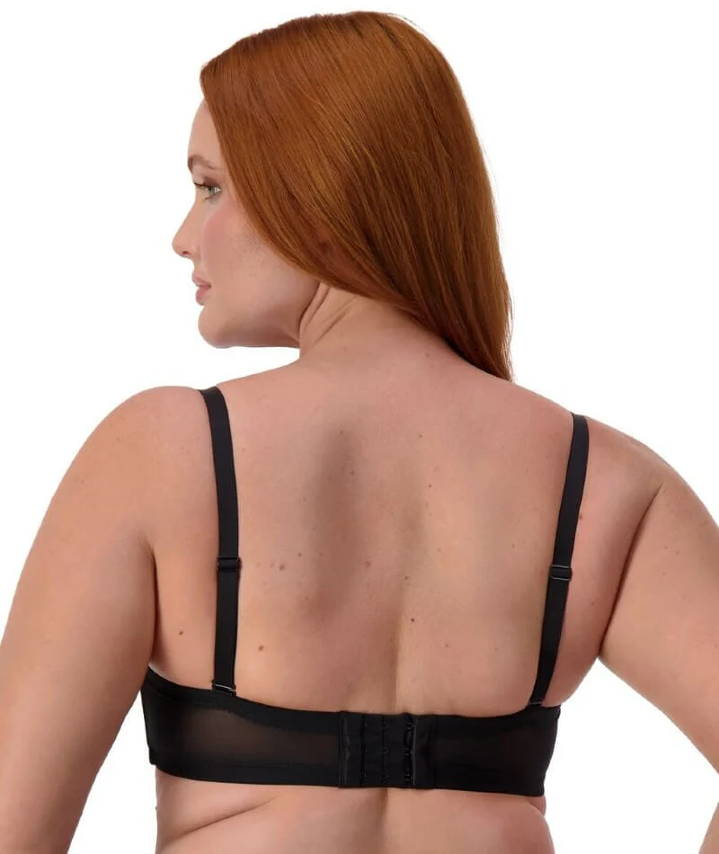 Triumph Beautiful Silhouette Strapless Convertible Bra - Black - Image 4