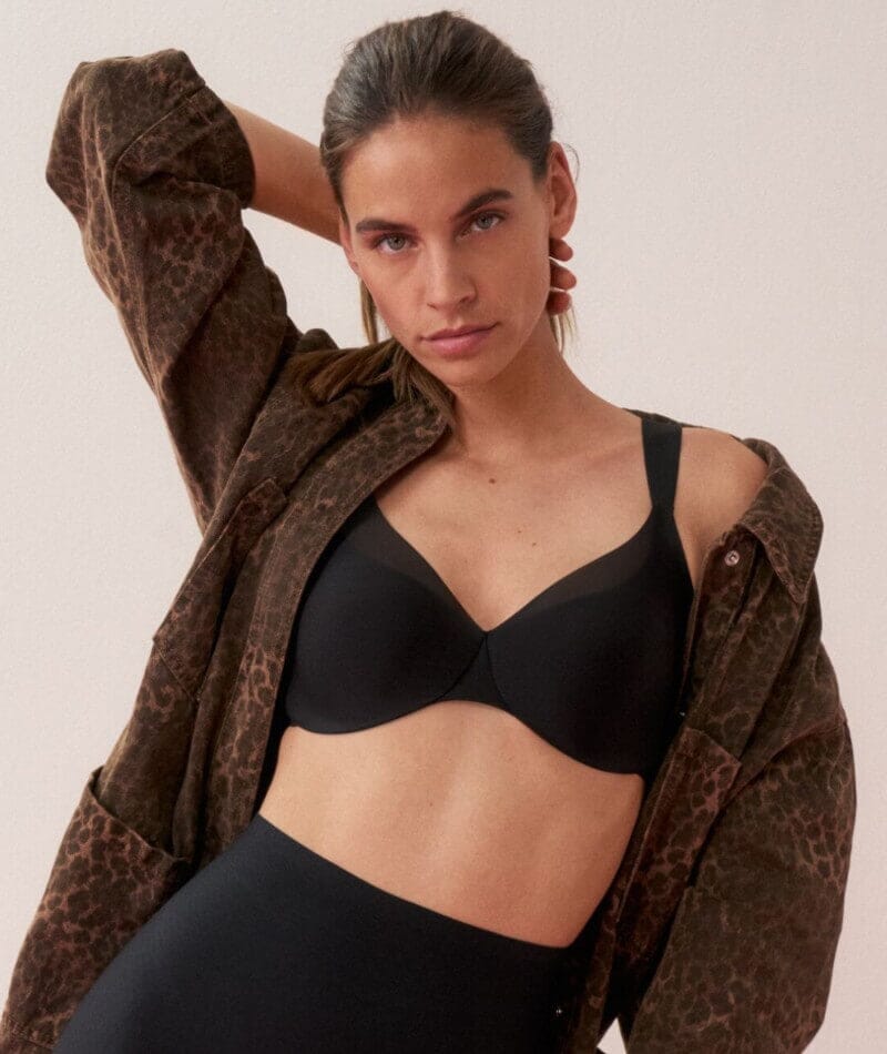 Triumph Body Make-up Illusion Curve Underwired Bra - Black - Image 5