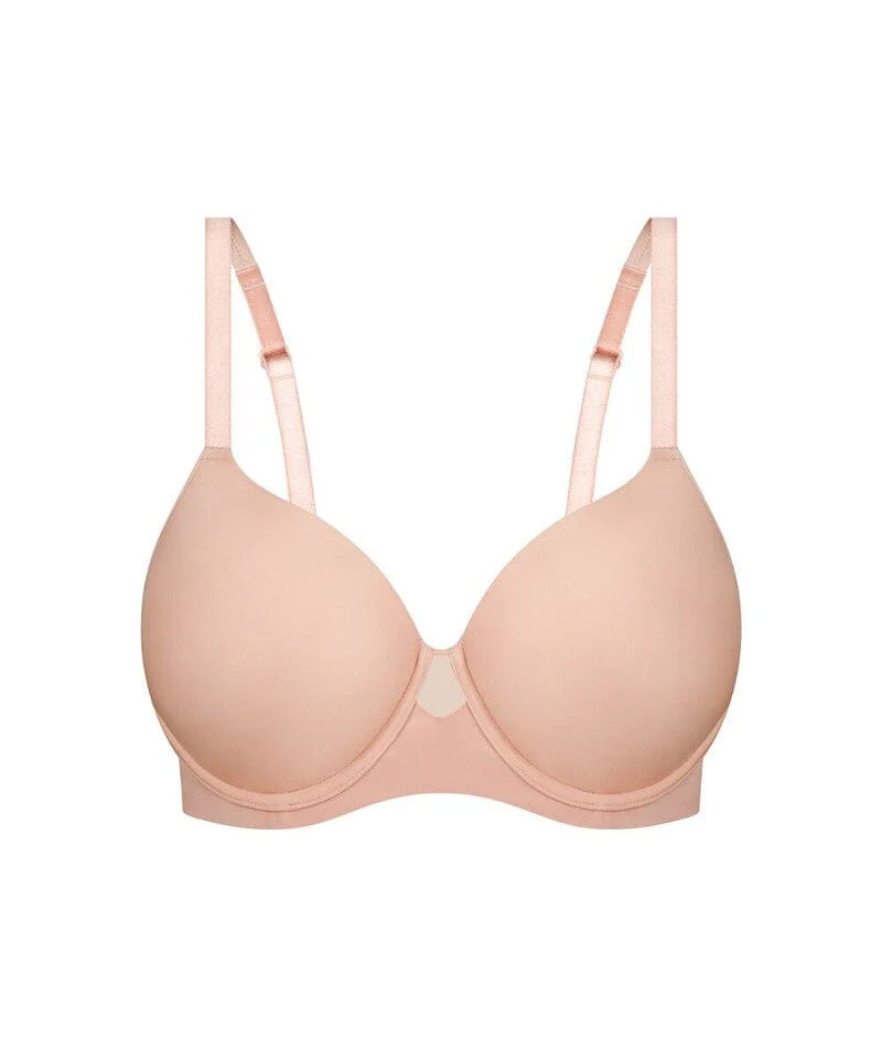 Triumph Body Make-up Smooth Underwired Padded Bra 2 Pack - Black/Blusher Beige - Image 13