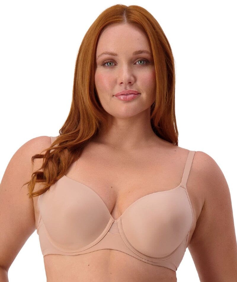 Triumph Body Make-up Smooth Underwired Padded Bra 2 Pack - Black/Blusher Beige - Image 3