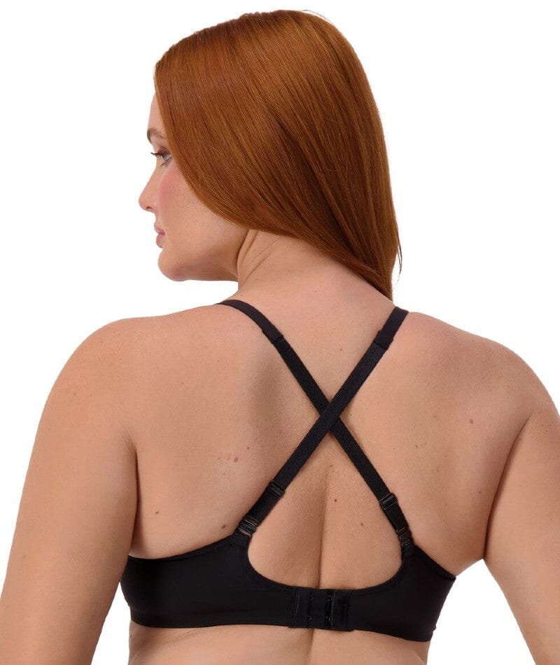Triumph Body Make-up Smooth Underwired Padded Bra 2 Pack - Black/Blusher Beige - Image 4