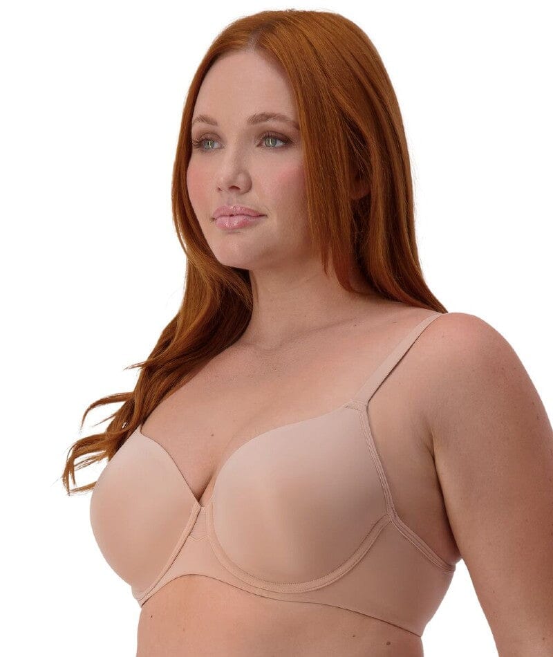 Triumph Body Make-up Smooth Underwired Padded Bra 2 Pack - Black/Blusher Beige - Image 9