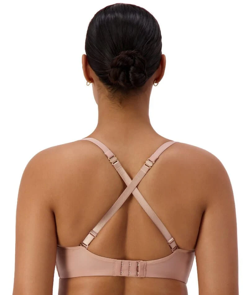 Triumph Body Make-up Smooth Wire-free Padded Bra - Blusher Beige - Image 2