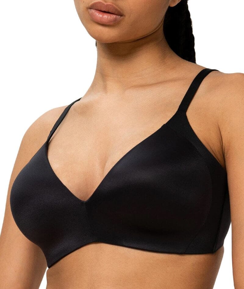 Triumph Body Make-up Soft Touch Padded Wire-free Bra - Black - Image 3