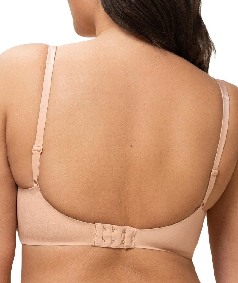 Triumph Body Make-up Soft Touch Padded Wire-free Bra - Neutral Beige - Image 3