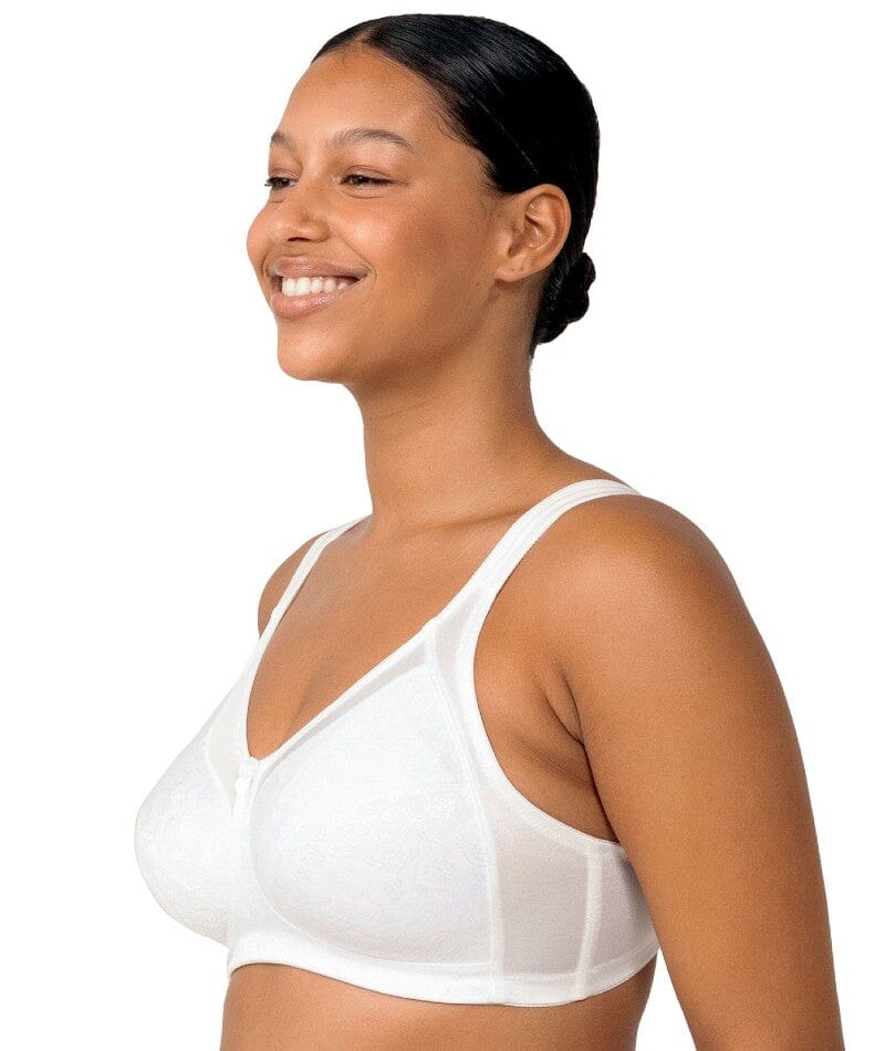 Triumph Endless Comfort Soft Cup Wire-Free Bra - White - Image 3