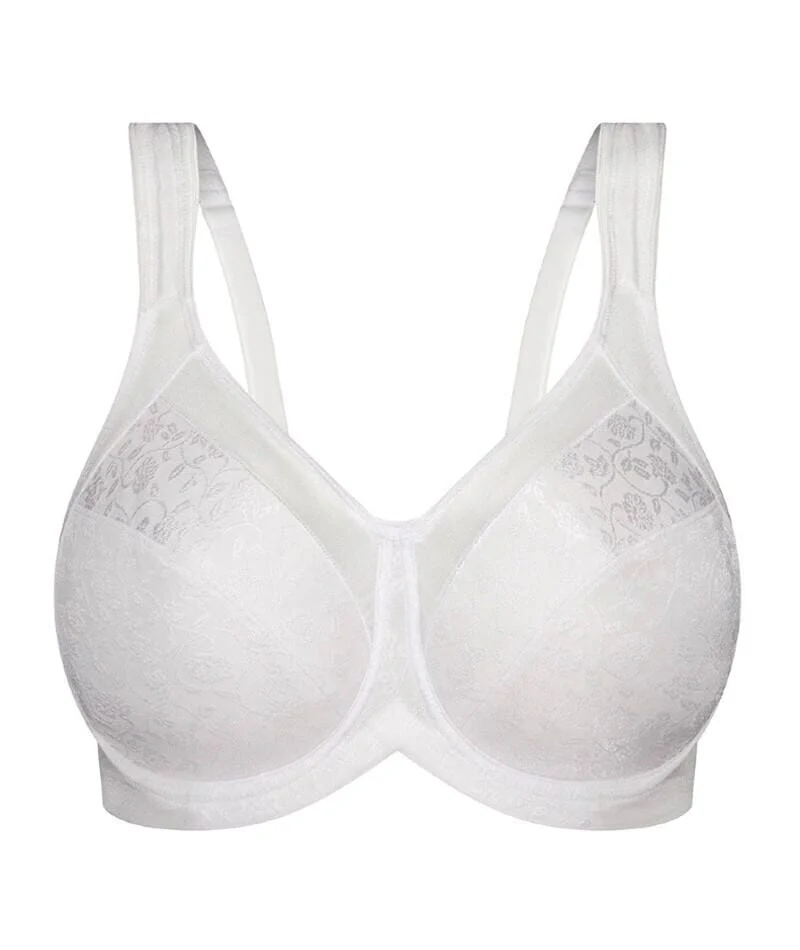Triumph Endless Comfort Underwired Bra - White - Image 5
