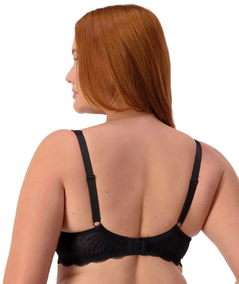 Triumph Essential Lace Balconette Bra - Black - Image 5