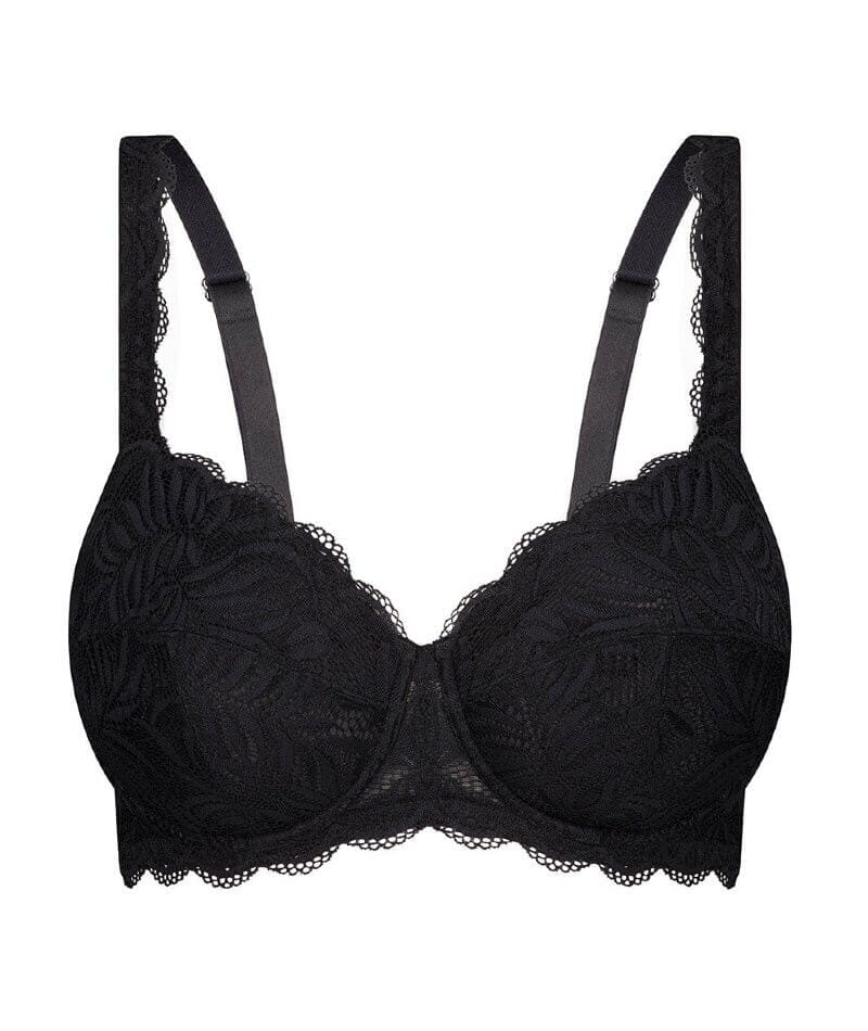 Triumph Essential Lace Balconette Bra - Black - Image 9