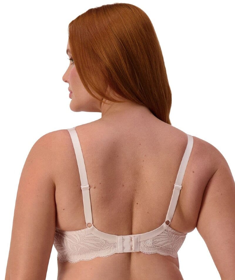 Triumph Essential Lace Balconette Bra - Nude Pink - Image 2