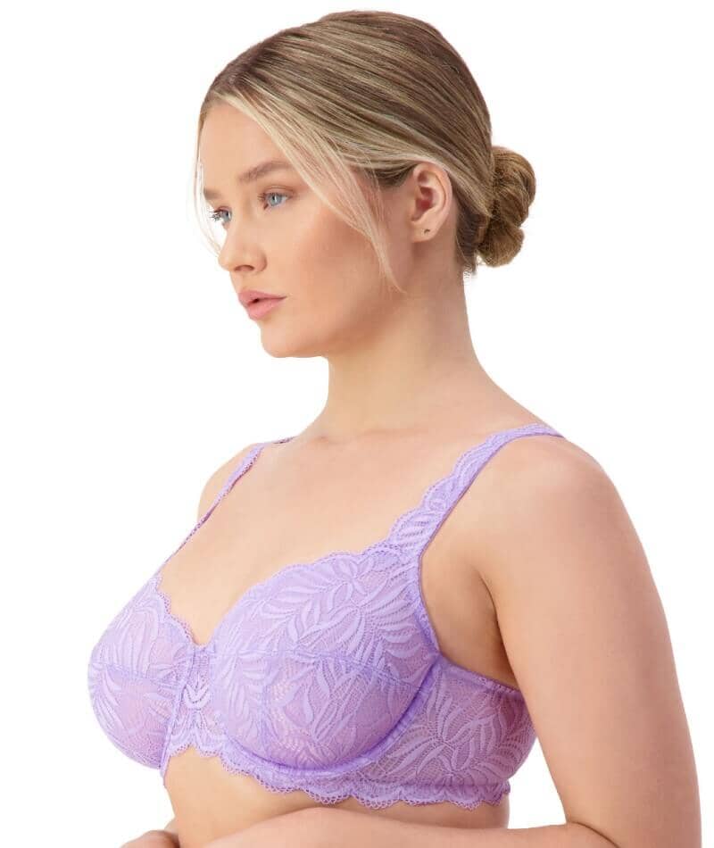 Triumph Essential Lace Balconette Bra - Sweet Lavender - Image 3