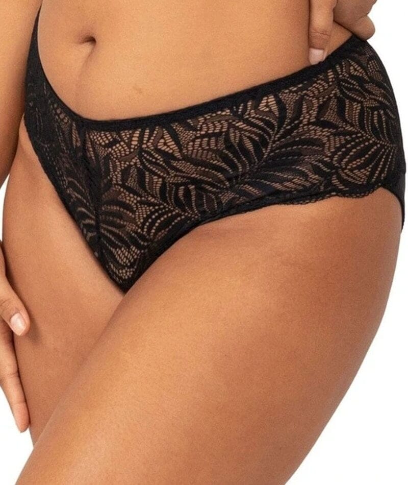 Triumph Essential Lace Maxi Brief - Black - Image 3