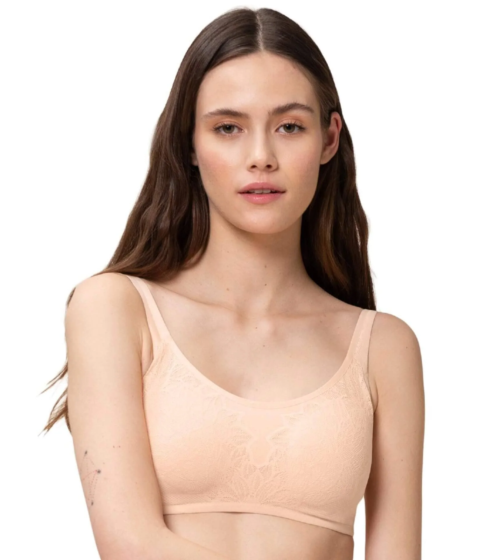 Triumph Fit Smart Padded Wire-free Bra - Light Brown - Image 2
