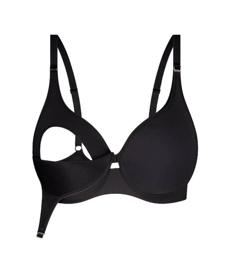 Triumph Gorgeous Maternity Padded Wire-free Bra - Black - Image 5