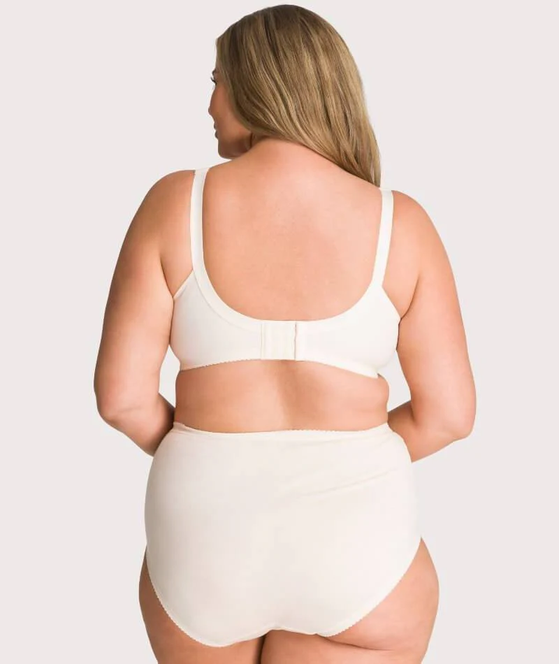 Triumph Kiss of Cotton Wire-free Bra - Fresh Powder - Image 8