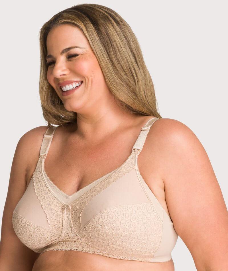 Triumph Lace Maternity Wire-Free Bra - Nude - Image 6