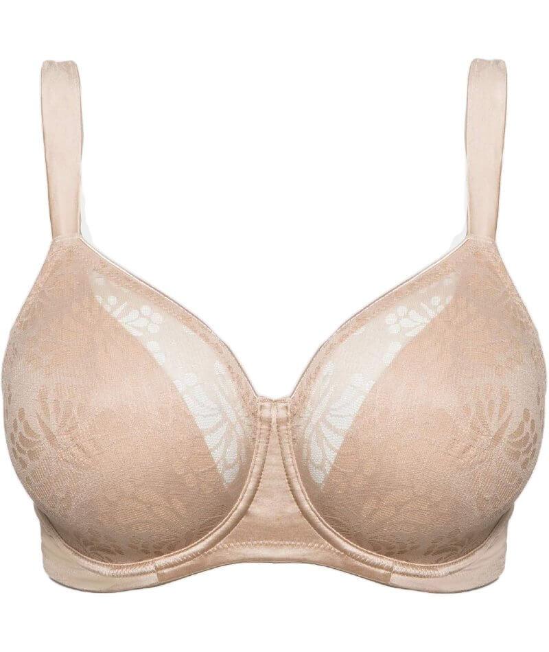 Triumph Lacy Minimizer Bra - New Beige - Image 11