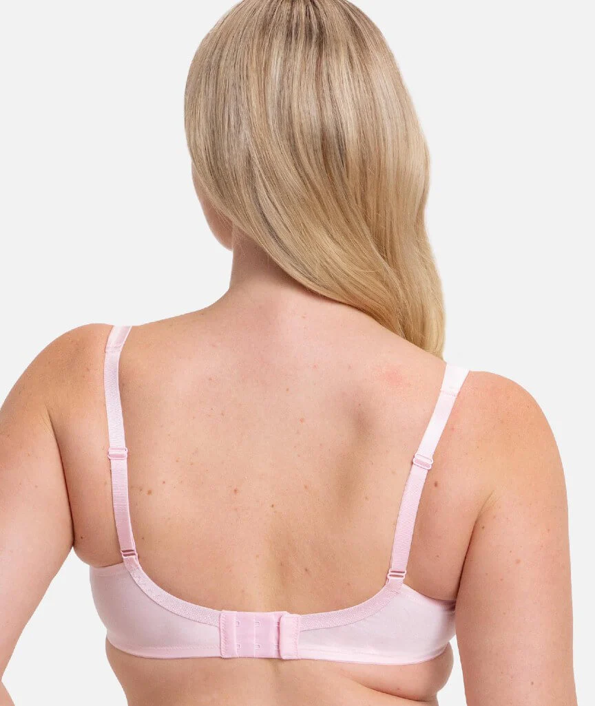 Triumph Lacy Minimizer Bra - Pink - Image 2