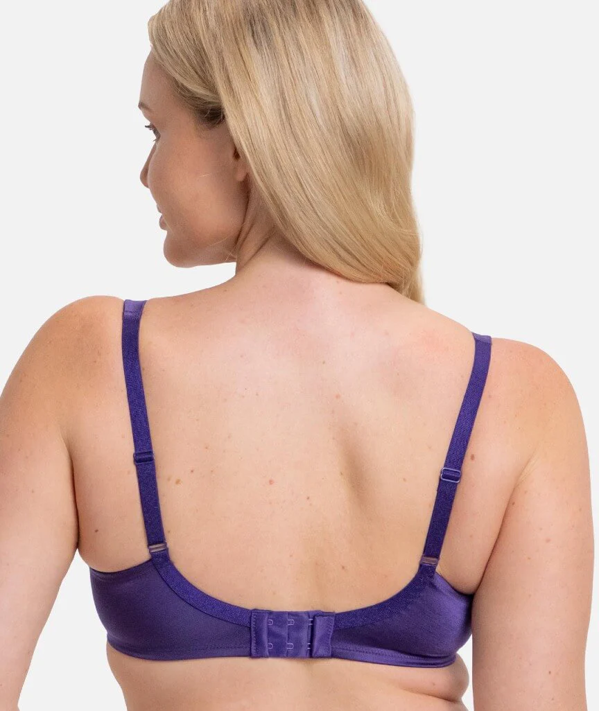 Triumph Lacy Minimizer Bra - Prussian Blue - Image 2