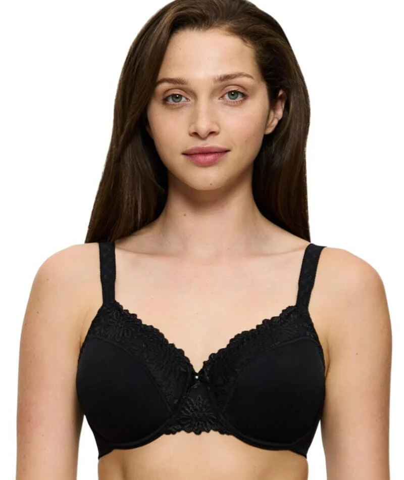 Triumph Ladyform Soft Minimizer Bra - Black - Image 4