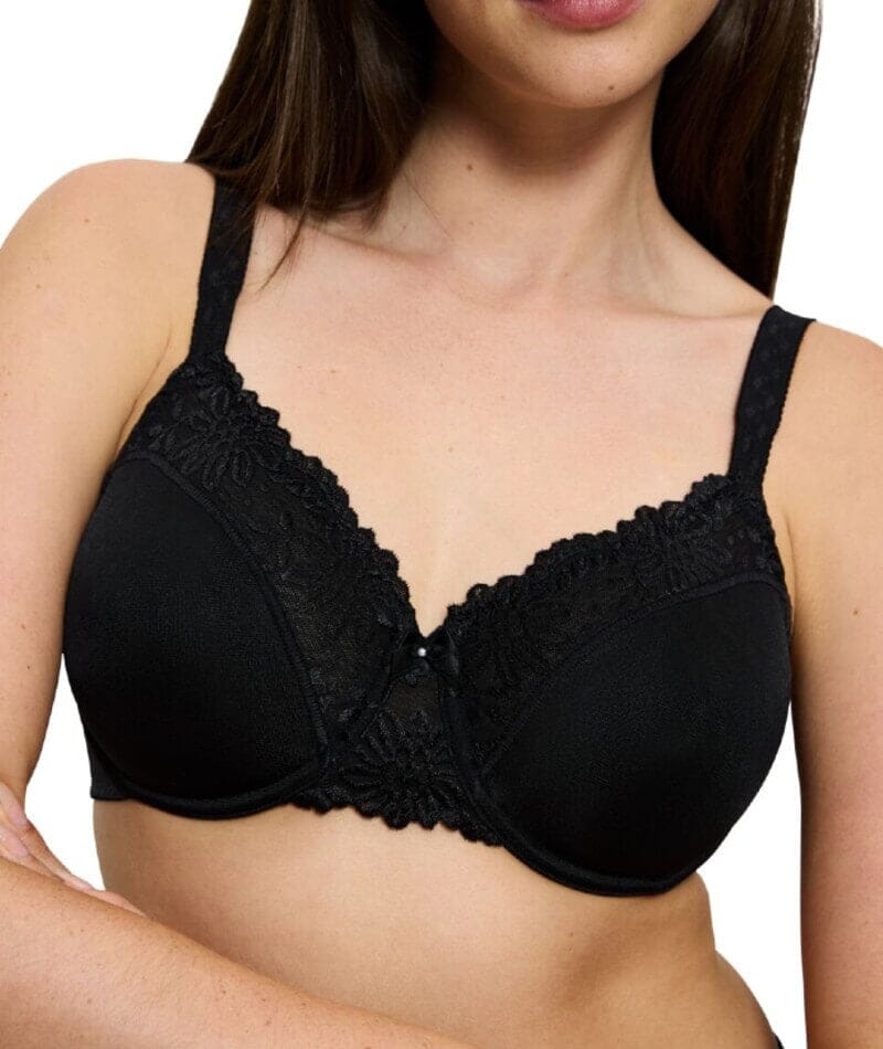 Triumph Ladyform Soft Minimizer Bra - Black - Image 5