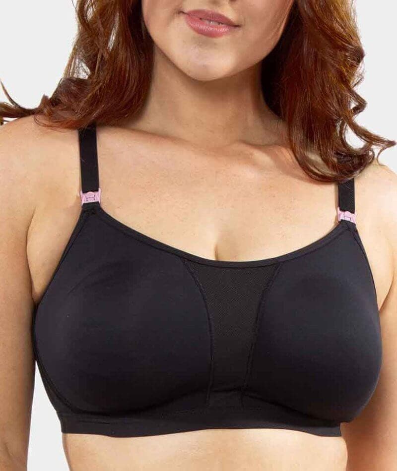 Triumph Mamabel Active Maternity & Nursing Wire-free Sports Bra - Black - Image 4