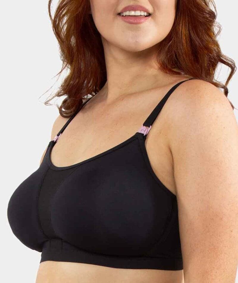 Triumph Mamabel Active Maternity & Nursing Wire-free Sports Bra - Black - Image 5