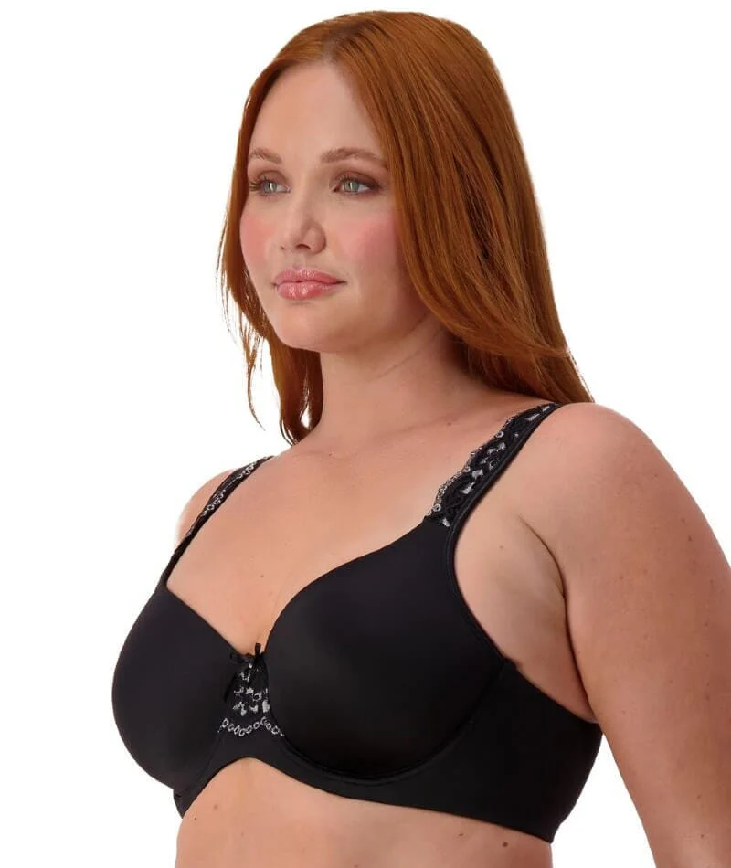 Triumph Gorgeous Silhouette T-Shirt Bra - Black - Image 4