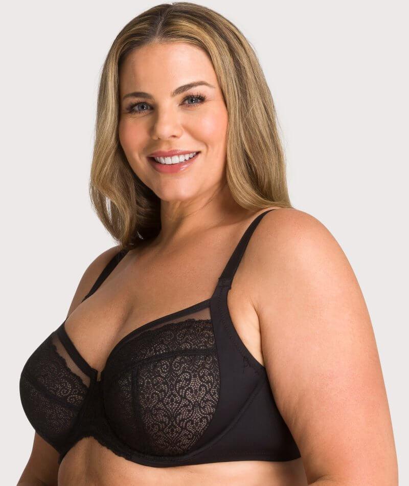 Triumph Sheer Balconette Bra - Black - Image 3