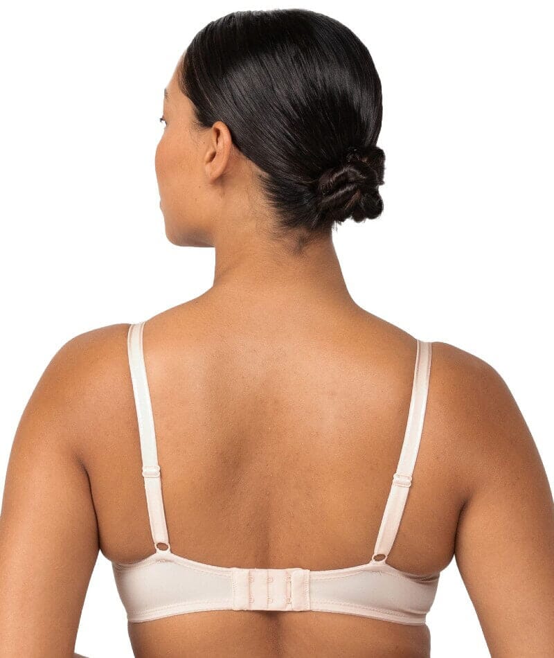 Triumph Sheer Balconette Bra - Nude Pink - Image 2