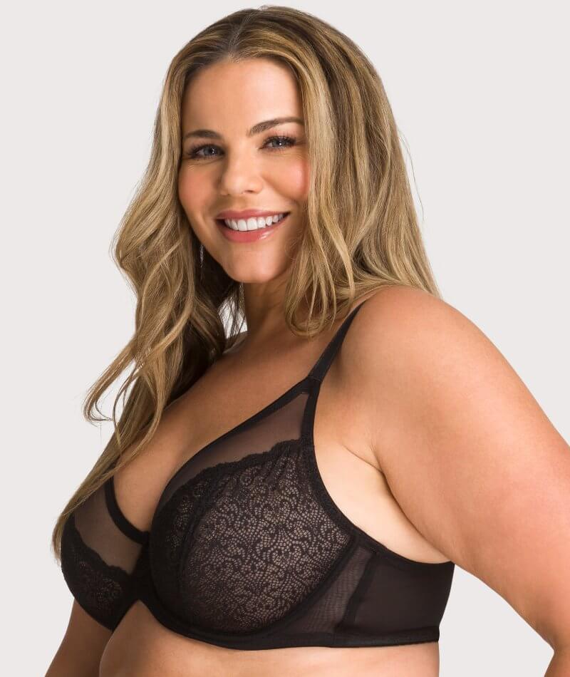 Triumph Sheer Minimizer Bra - Black - Image 5