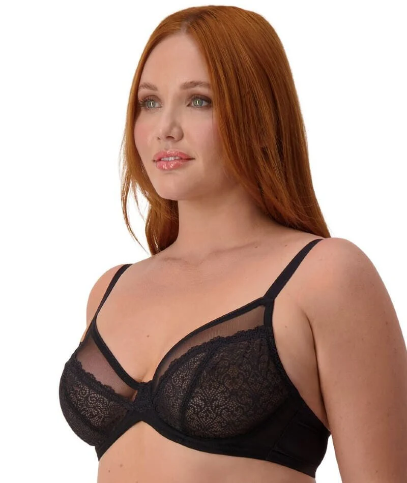 Triumph Sheer Minimizer Bra - Black - Image 6